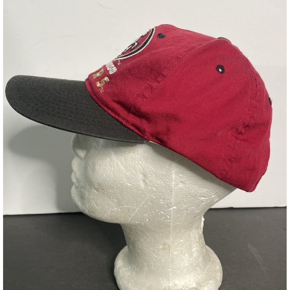Vintage KMG San Francisco 49ers NFL Red Snapback Hat Classic Team Collection NFC - Picture 2 of 10